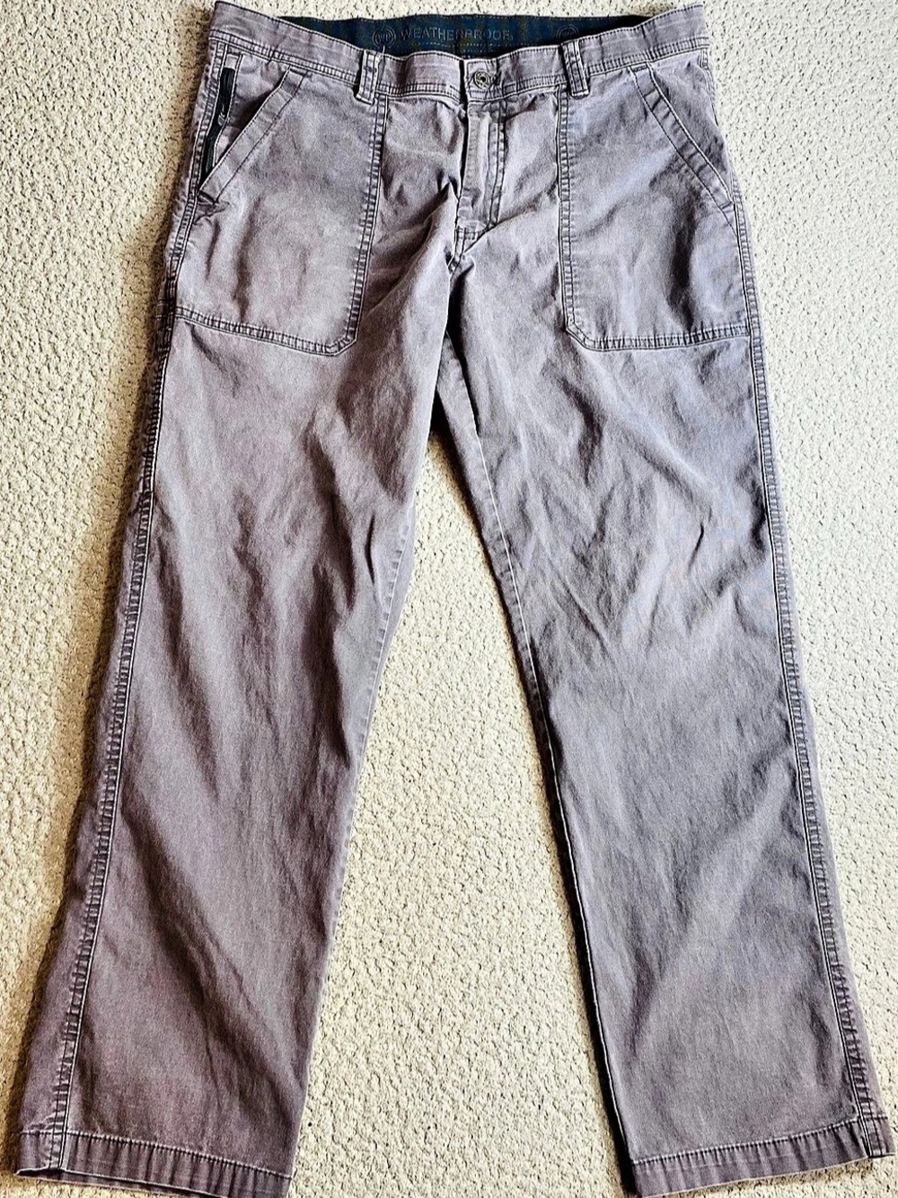 Weatherproof cargo pants Men's Gray Waist 36 x 32